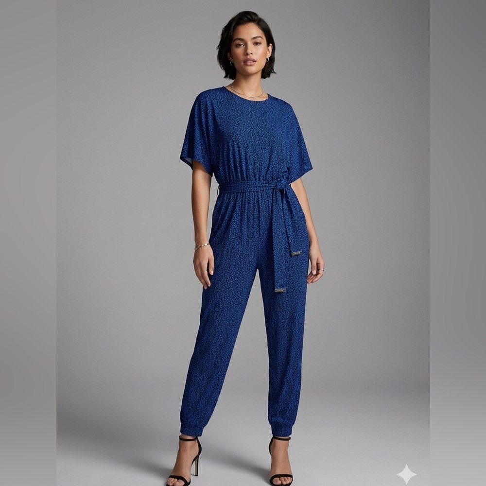 Michael kors  Jumpsuit with Tie Waist in size medium